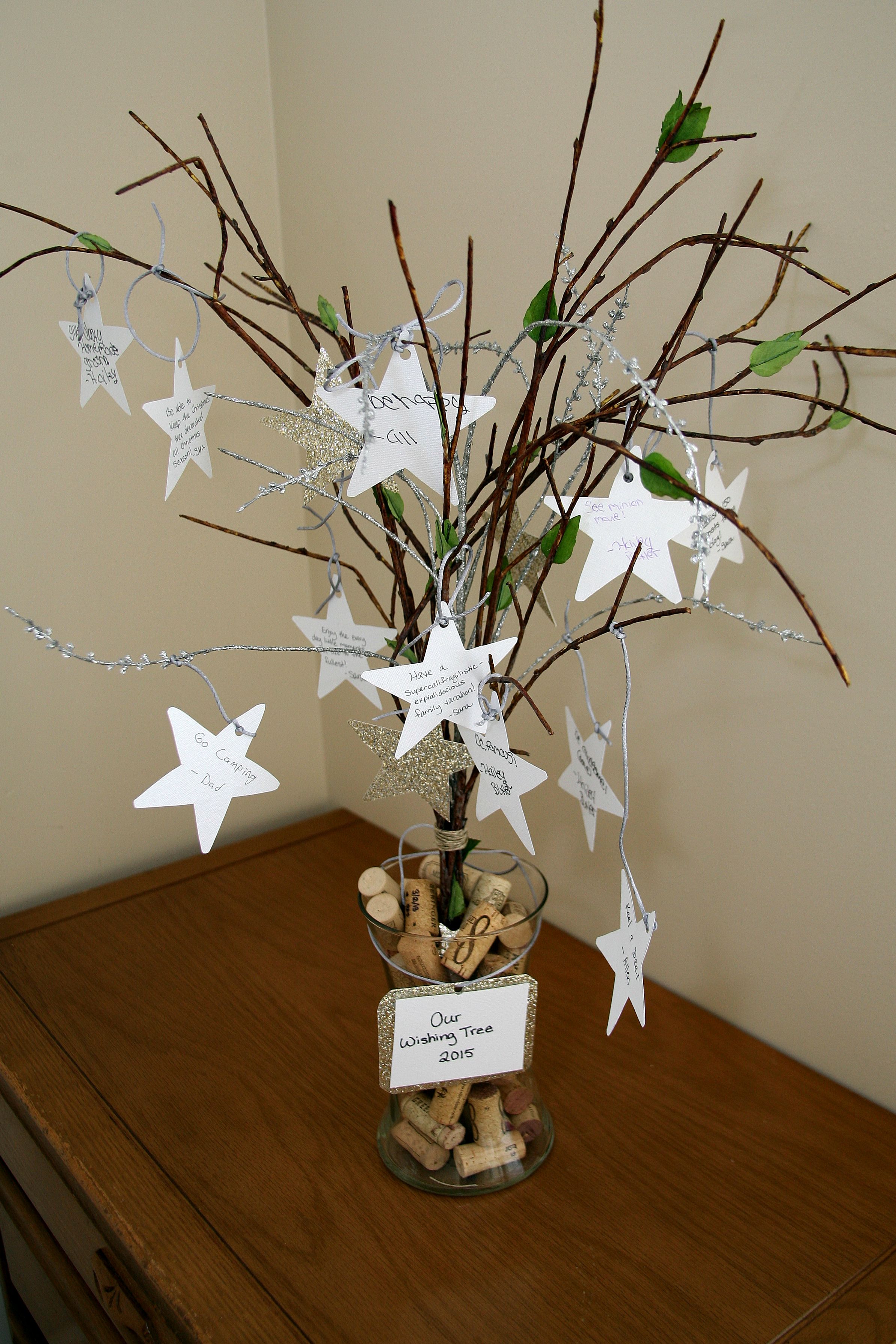 Wishing Tree for the New Year | Our Front Door Looking in...